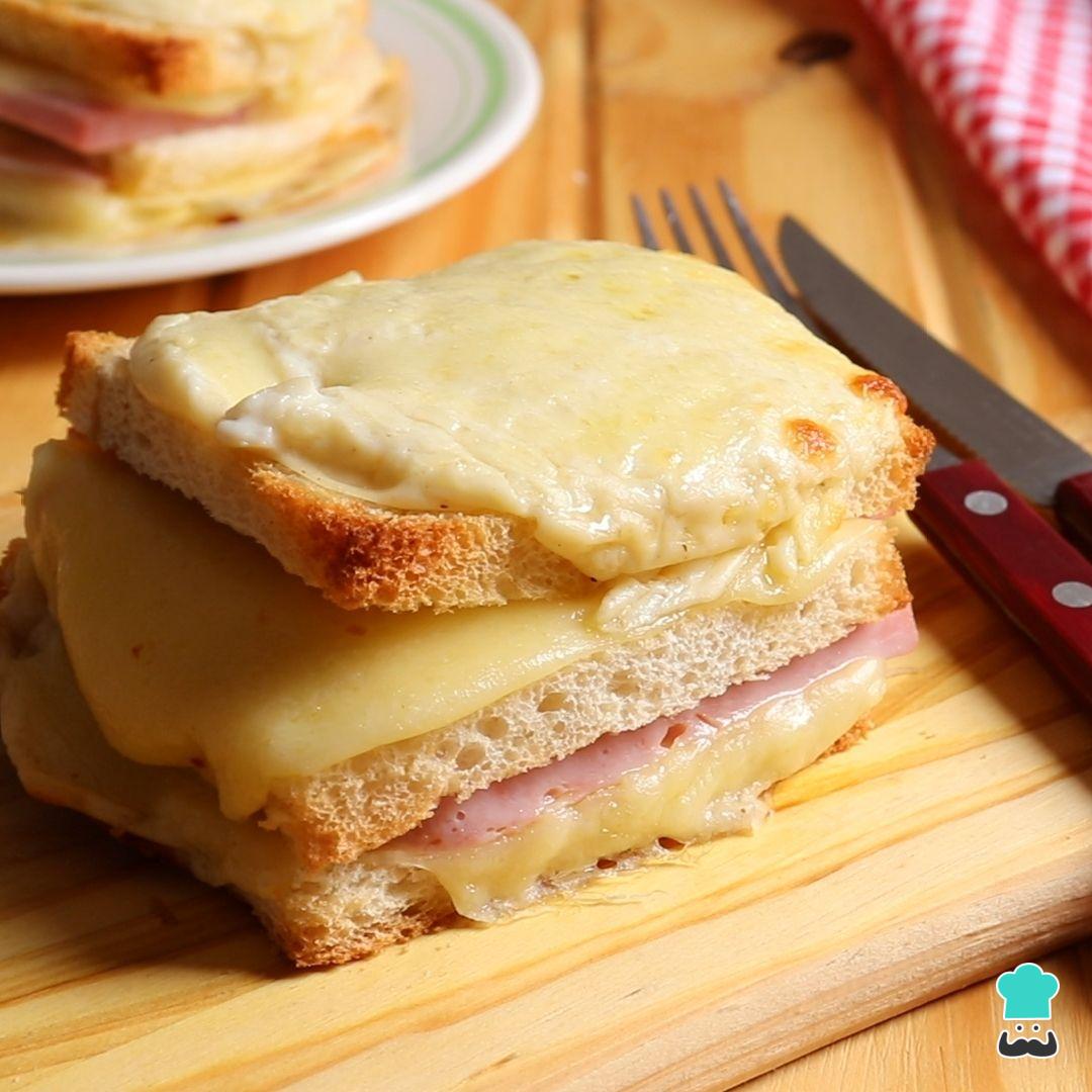 Croque monsieur para fazer em casa Muito fácil