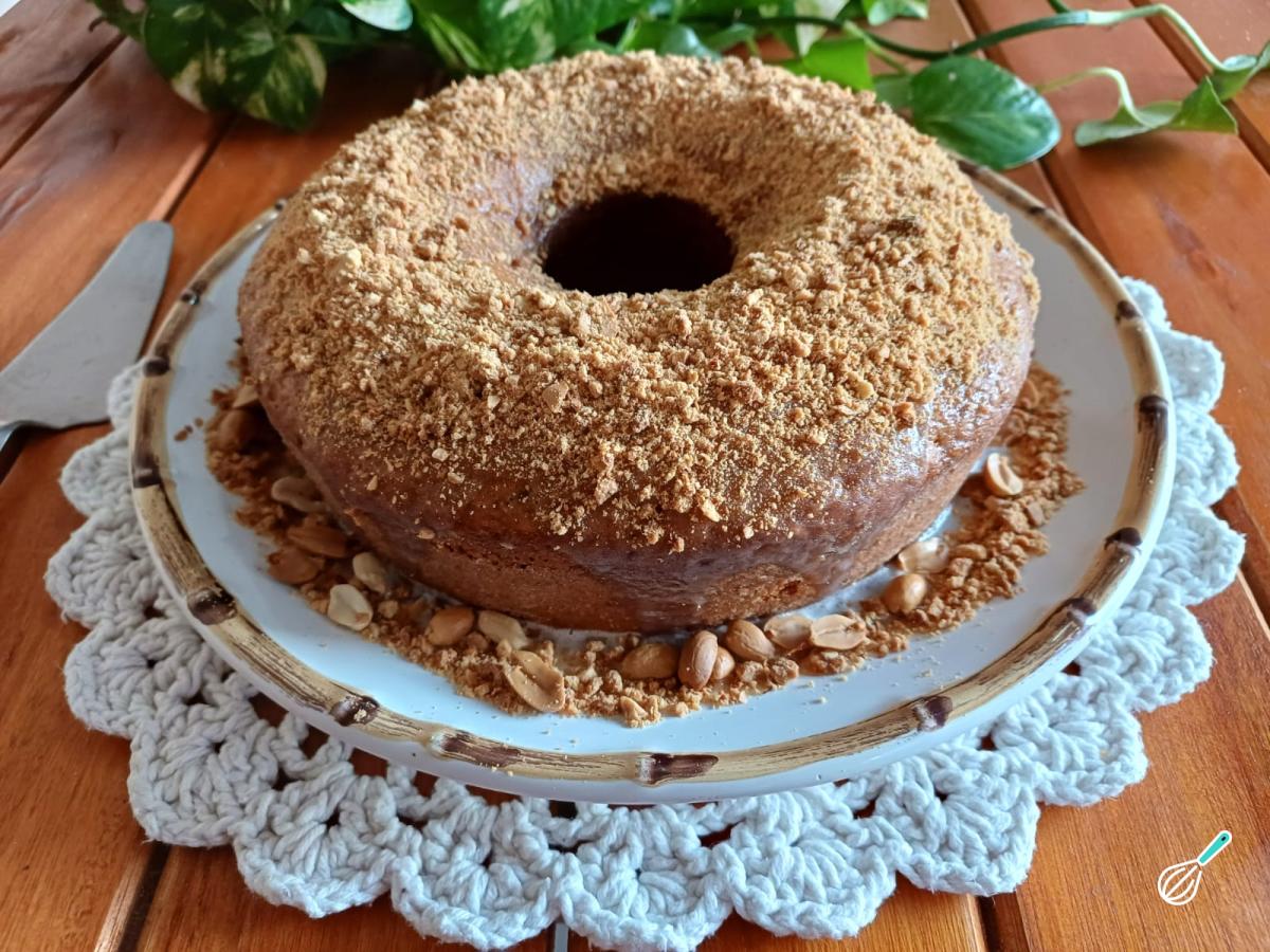 Receita de Bolo de amendoim da vovó