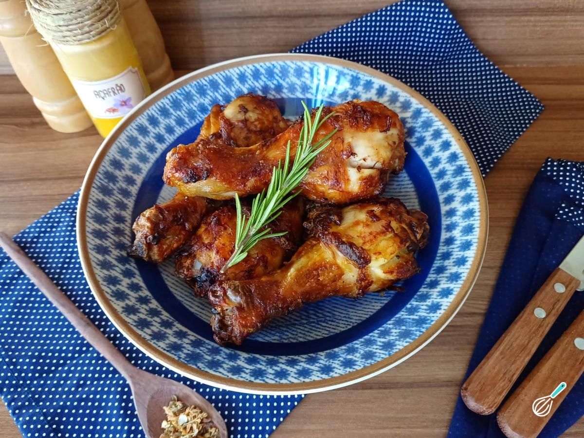 Receita de Frango com maionese na air fryer