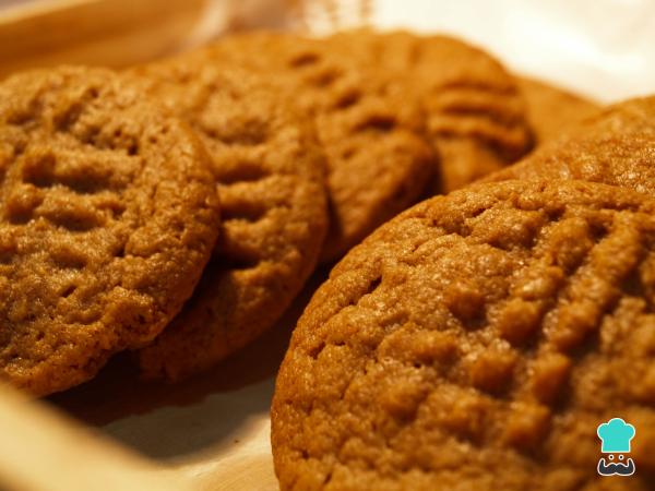 Receita de Cookies de manteiga de amendoim