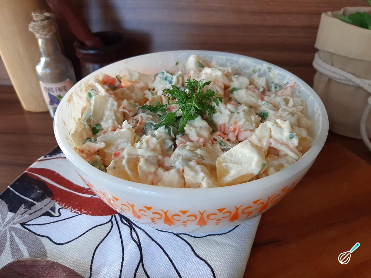 Receita de Como temperar salada de maionese