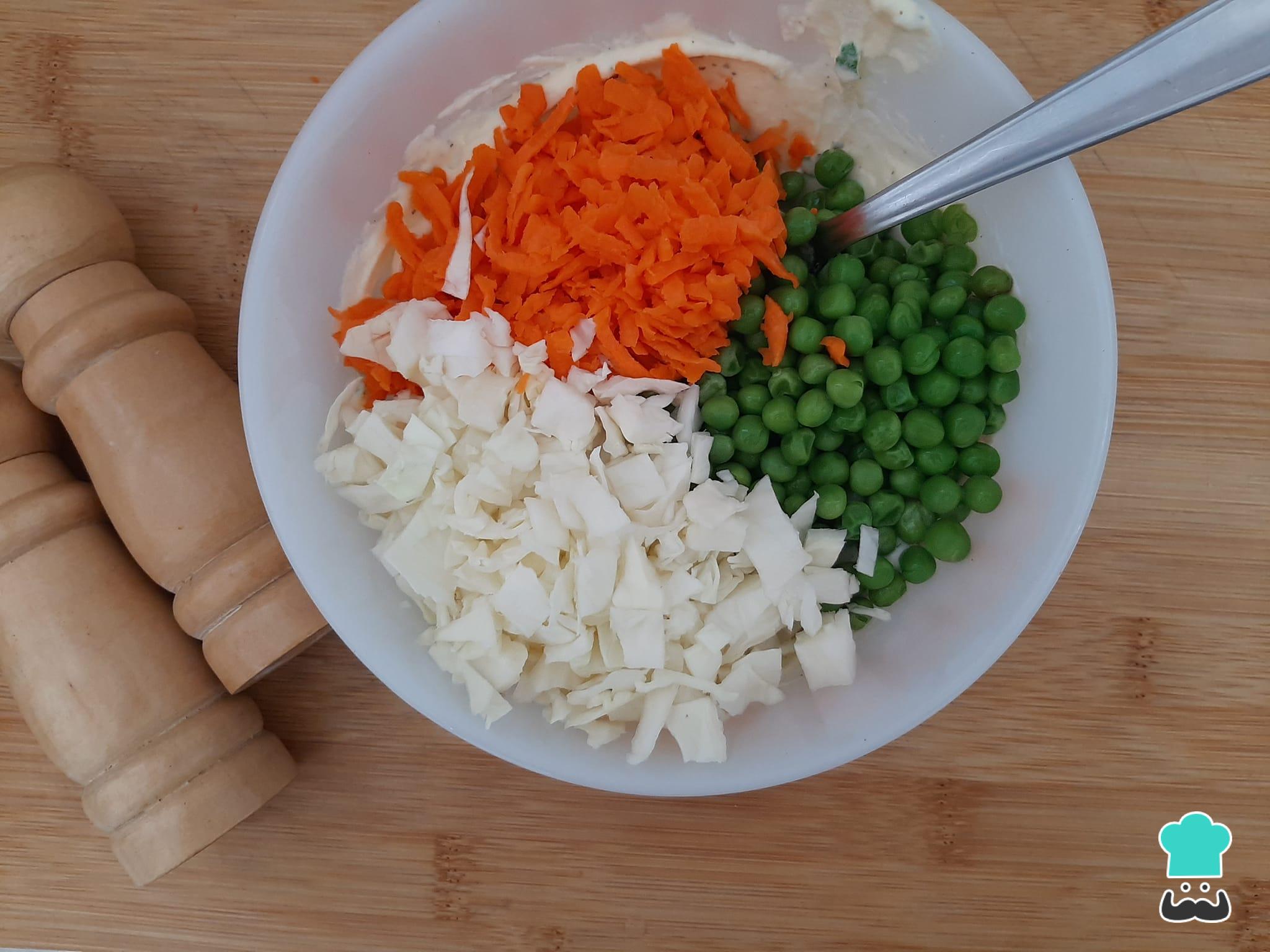 Como temperar SALADA de MAIONESE Super fácil