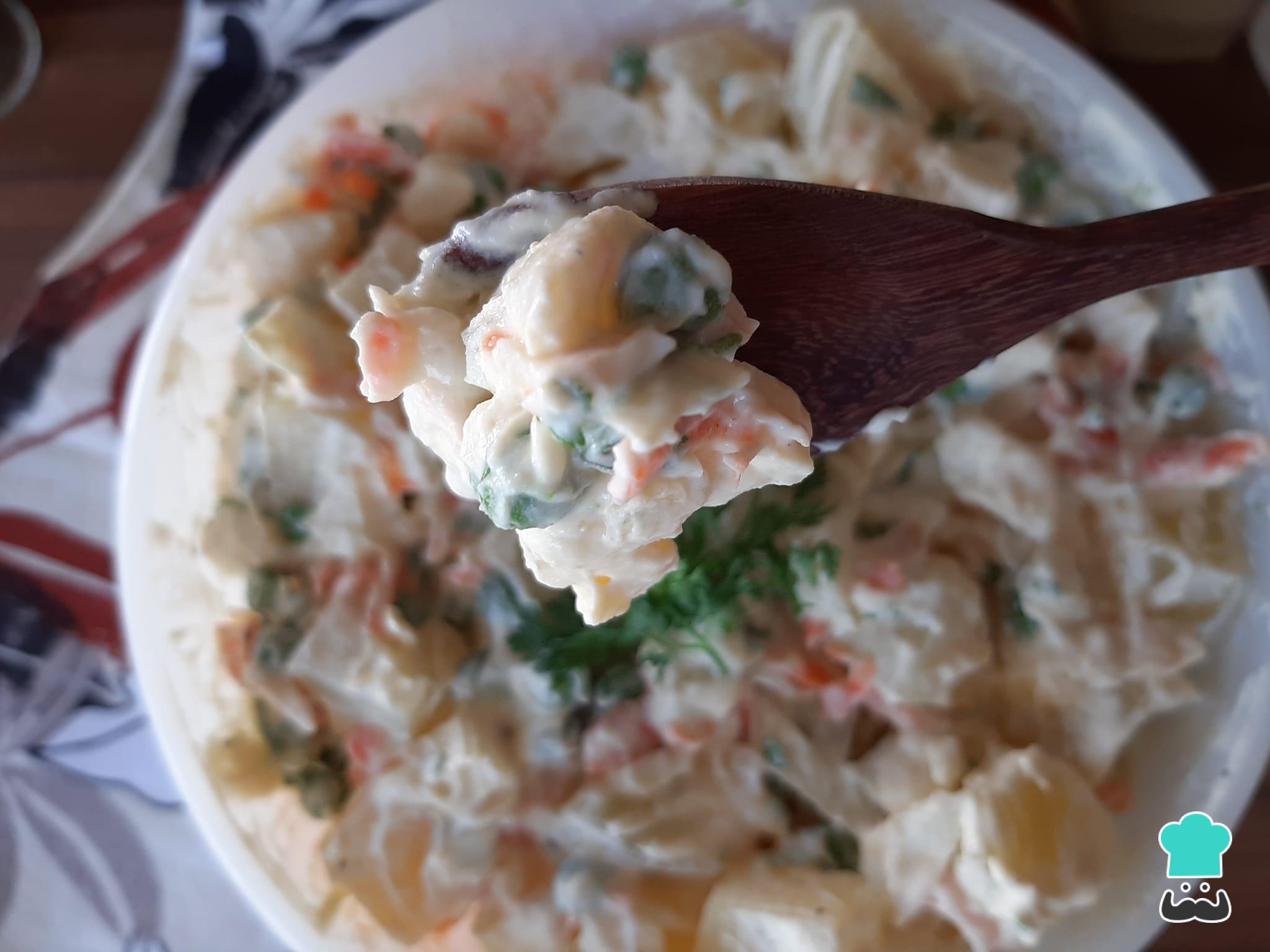 Como temperar SALADA de MAIONESE Super fácil