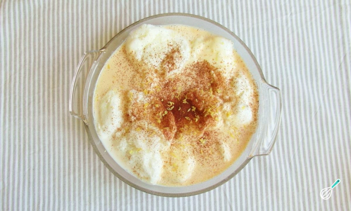 Receita de Ovo nevado fácil