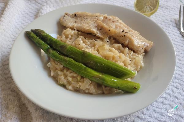 Receita de Risoto de tilápia