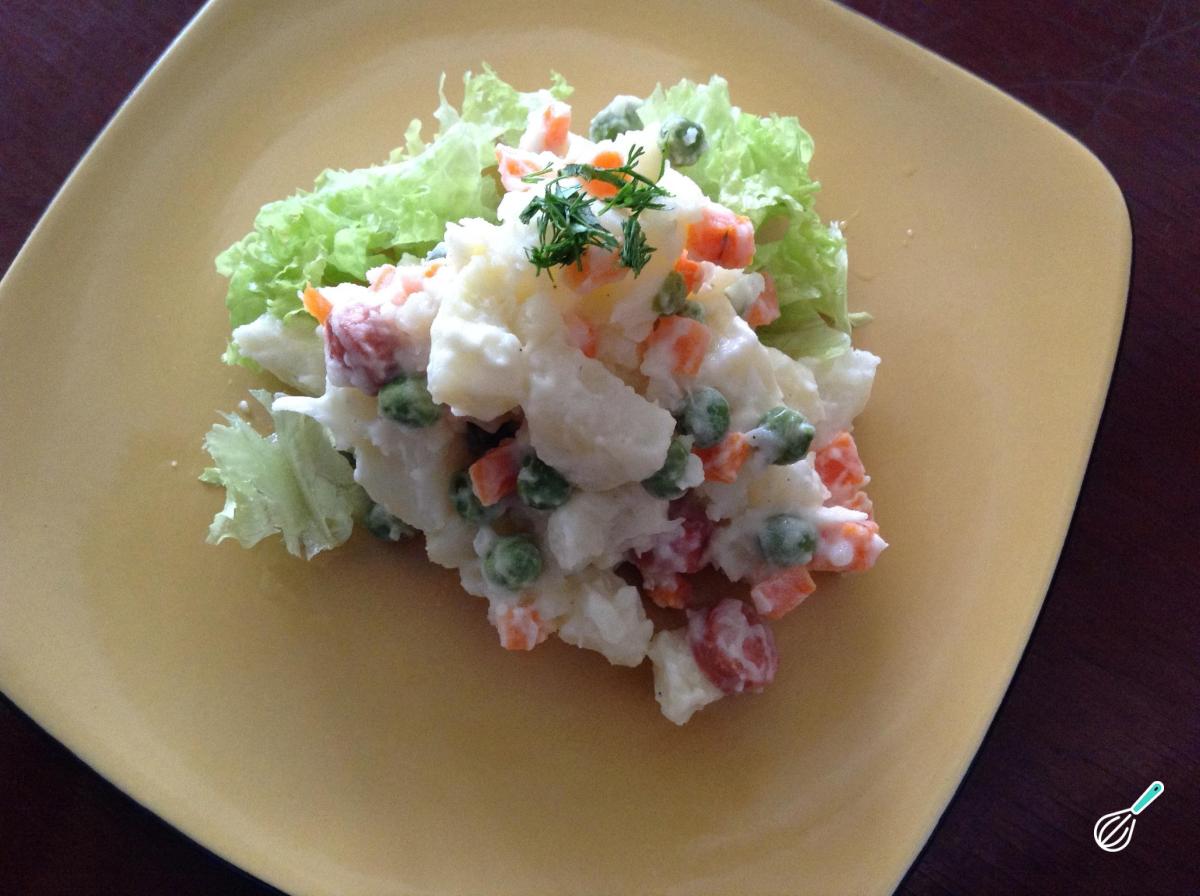 Receita de Salada russa