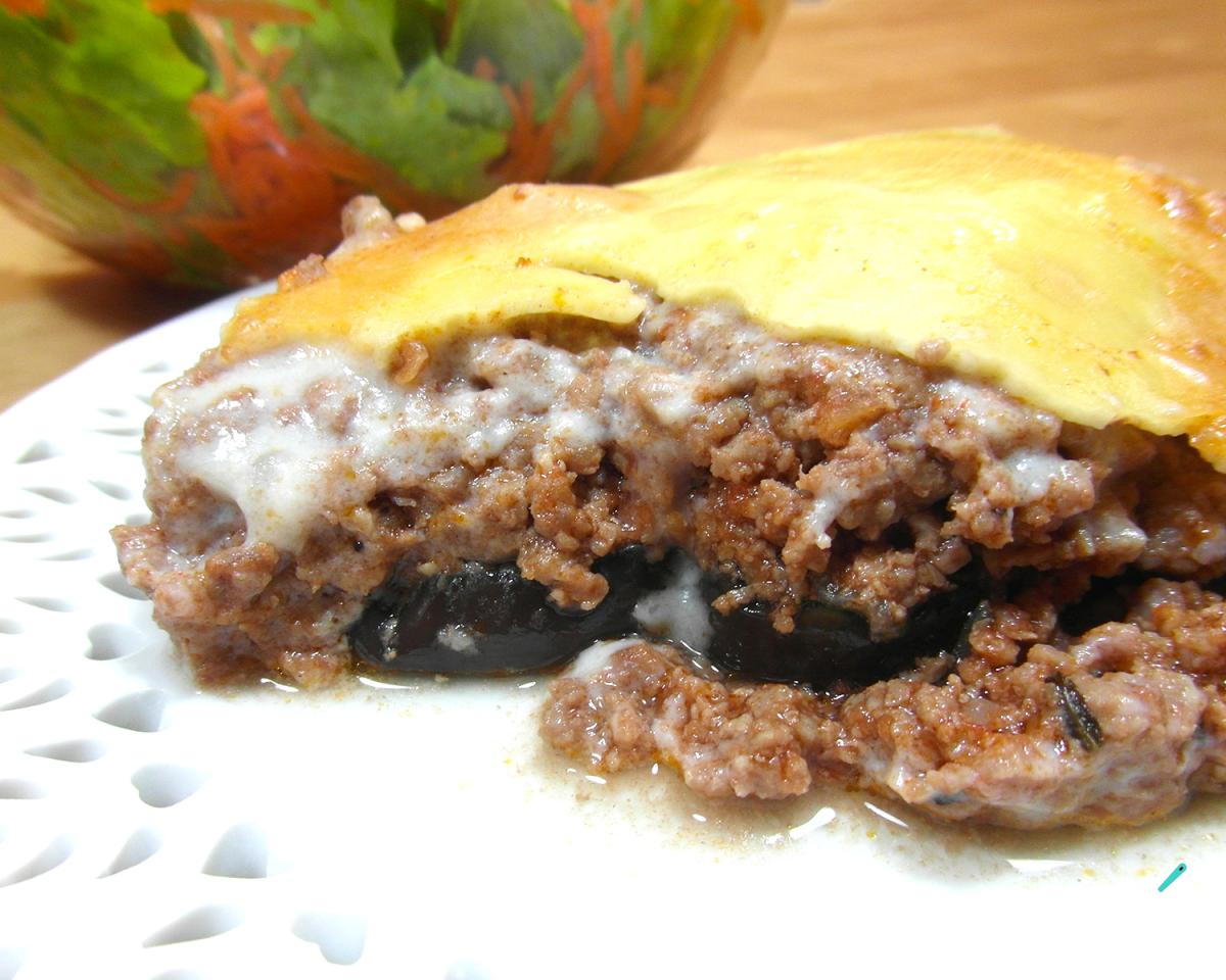 Receita de Moussaka de berinjela original