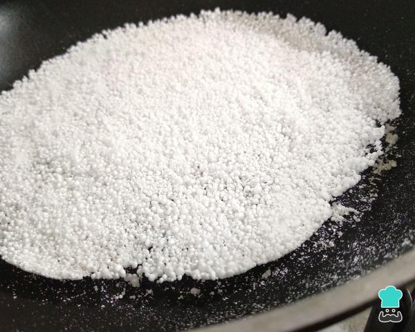 Receita de Tapioca de doce de leite - Passo 2