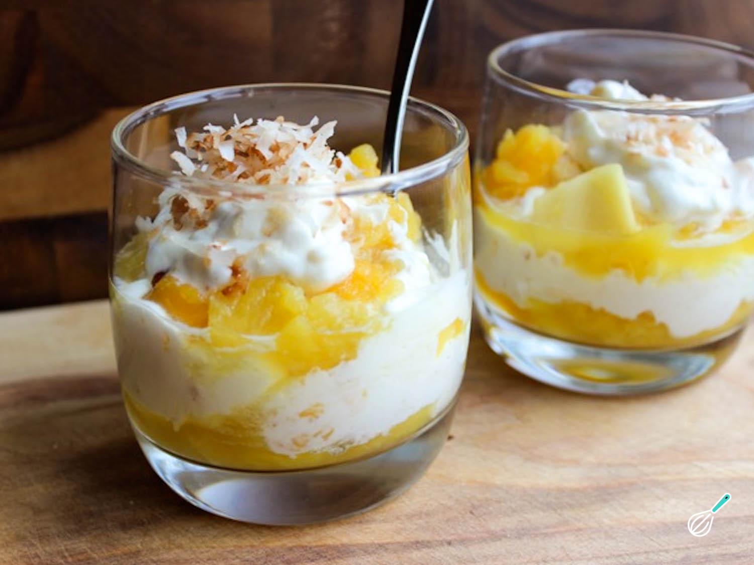 Receita delícia de abacaxi simples