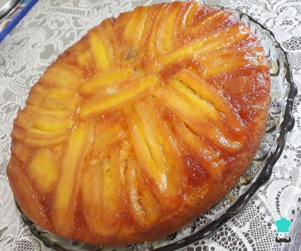 Receita de Bolo de banana caramelada