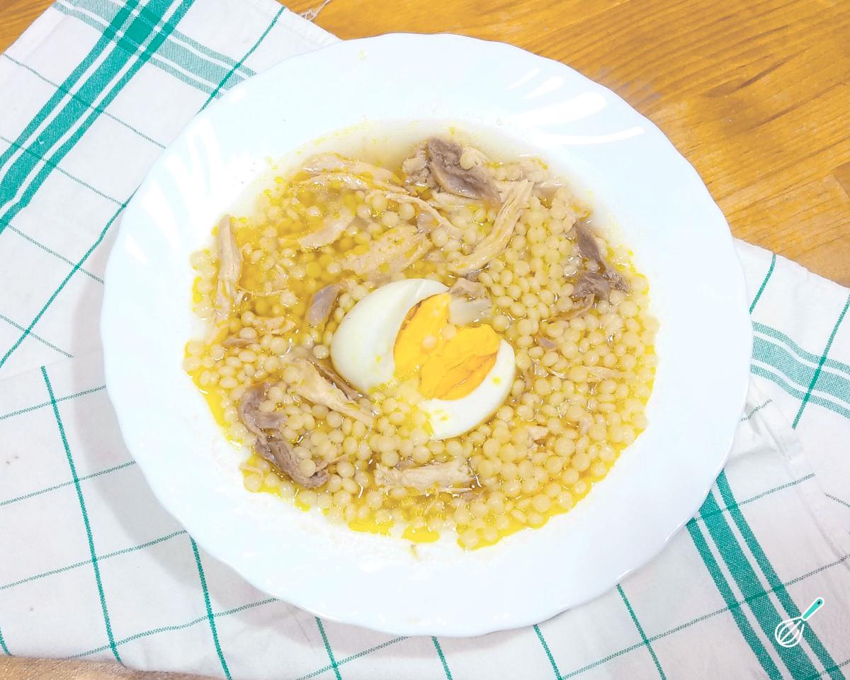 Receita de Canja de galinha caipira