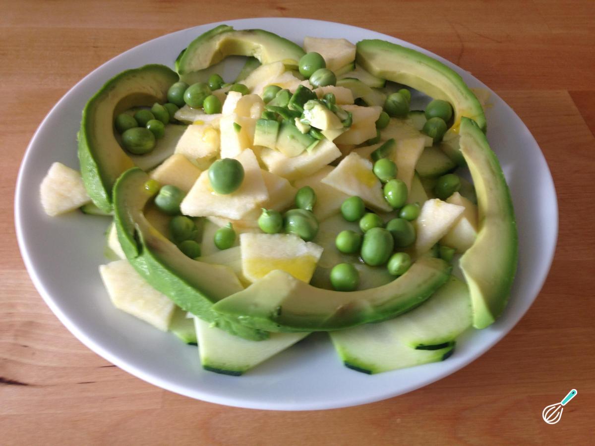 Receita de Salada crua vegana