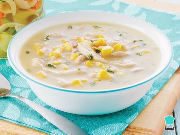 Receita de Caldo de frango com milho - Passo 3