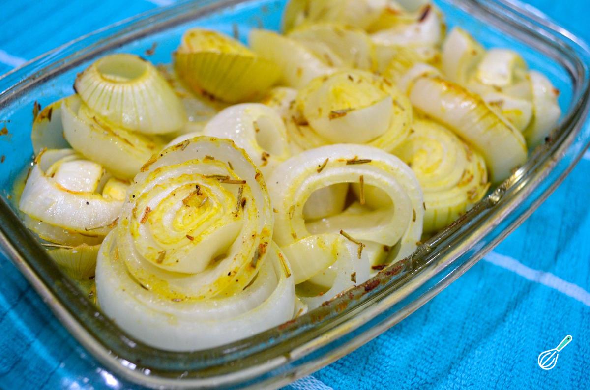 Receita de Cebola assada no forno
