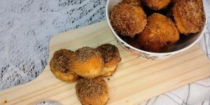 Receita de Bolinho de chuva sem ovo e sem leite