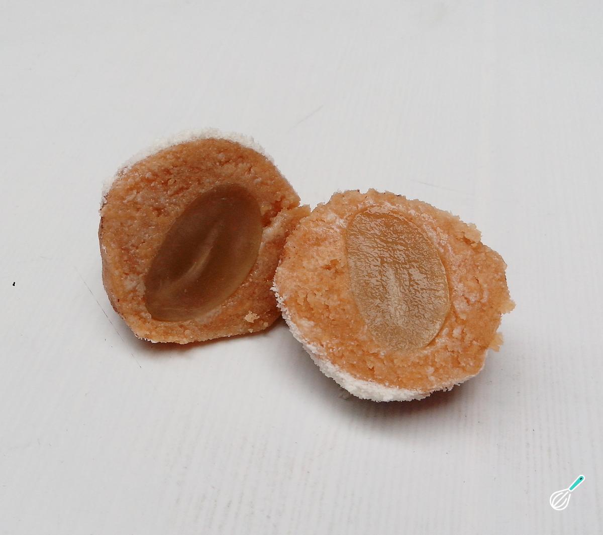 Receita de Cajuzinho fit com pasta de amendoim