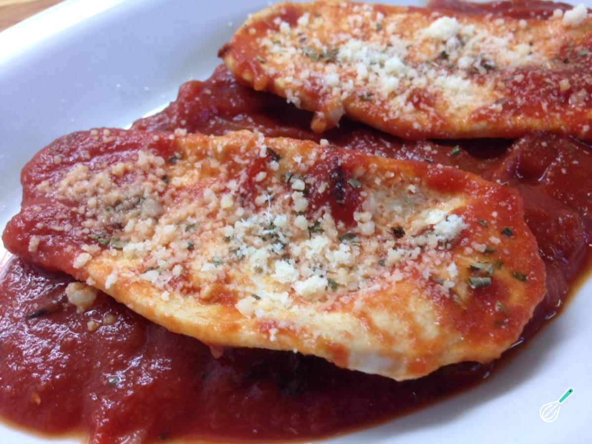 Receita de Frango em molho de tomate