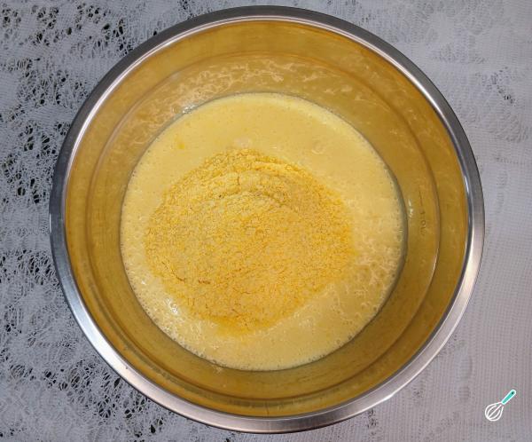 Receita de Bolo cremoso de milho com goiabada - Passo 3