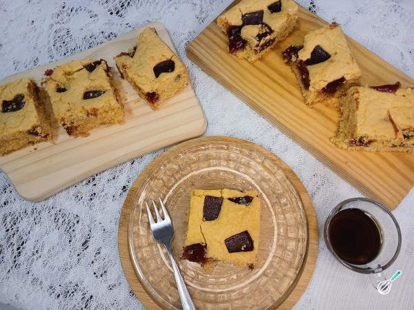 Receita de Bolo cremoso de milho com goiabada - Passo 7