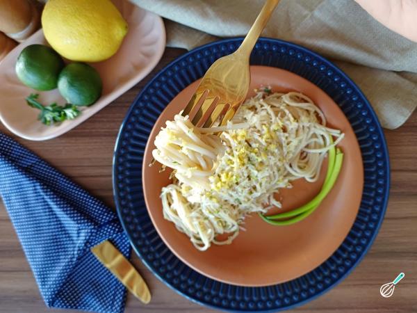 Receita de Spaghetti al limone