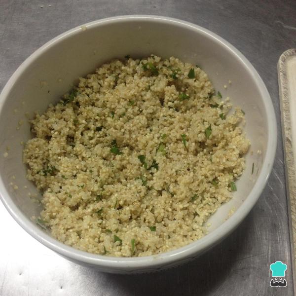 Receita de Risoto de quinoa com shitake - Passo 2