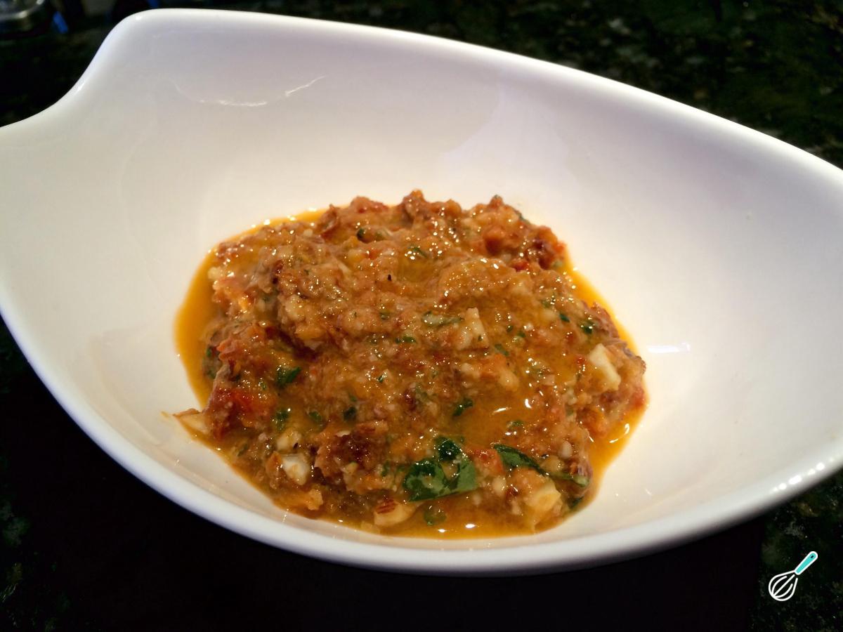 Receita de Molho pesto de tomate seco