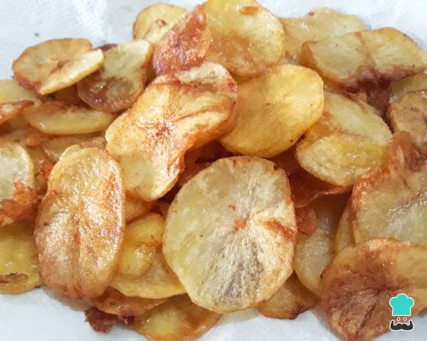 Receita de Batata frita em rodelas - Passo 4