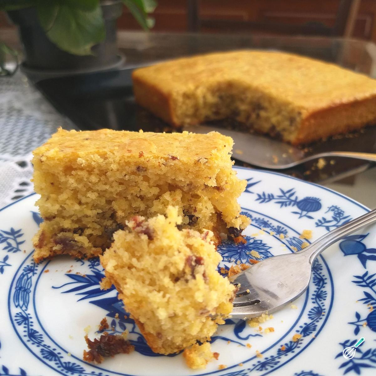 Receita de Bolo de laranja com farinha de arroz e polvilho doce