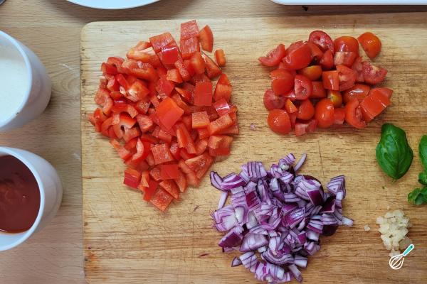 Receita de Lasanha de tilápia - Passo 2