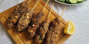 Receita de Espetinho de kafta