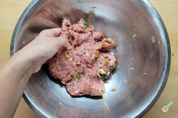 Receita de Espetinho de kafta - Passo 6