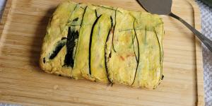 Receita de Torta de abobrinha com frango