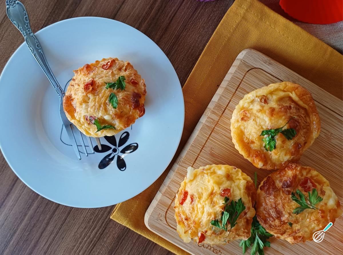 Receita de Tortinha de frango na airfryer