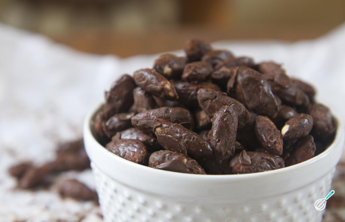 Receita de Amêndoas de chocolate
