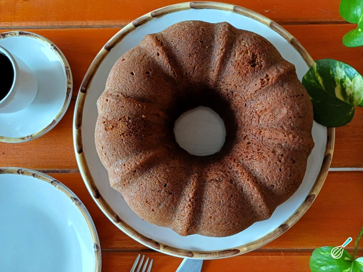 Receita de Bolo de café solúvel simples