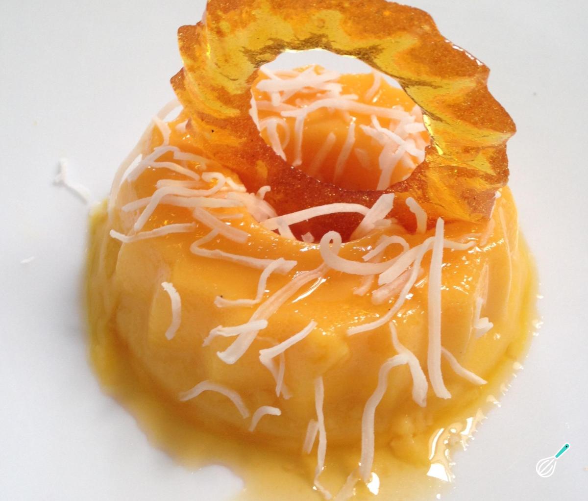 Receita de Pudim de coco de microondas