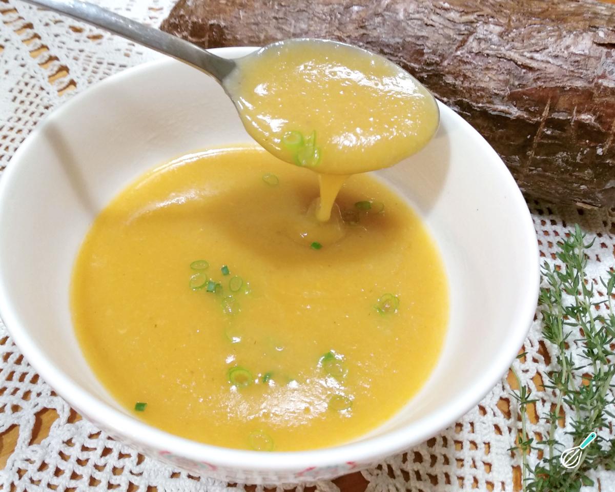Receita de Caldo de mandioca simples