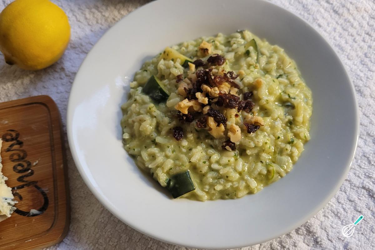 Receita de Risoto de abobrinha cremoso