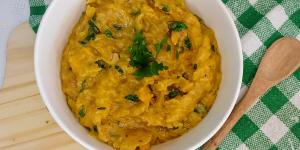 Receita de Purê de batata baroa