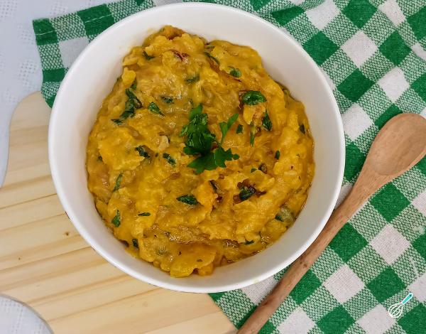 Receita de Purê de batata baroa