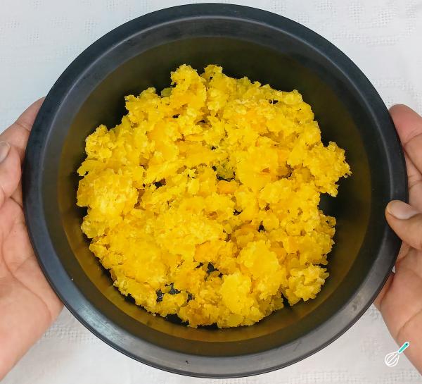 Receita de Purê de batata baroa - Passo 3