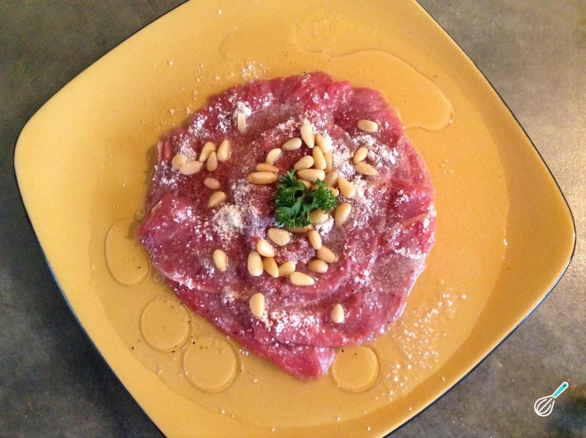 Receita de Carpaccio de filé mignon
