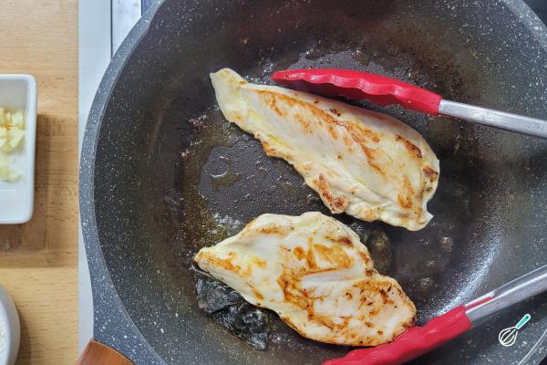 Receita de Creme de espinafre com frango - Passo 5