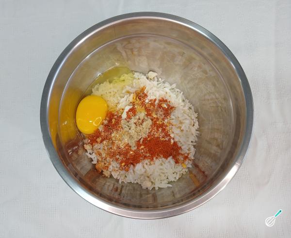 Receita de Bolinho de arroz com farinha de aveia - Passo 2