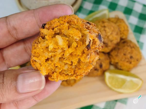 Receita de Bolinho de arroz com farinha de aveia - Passo 5