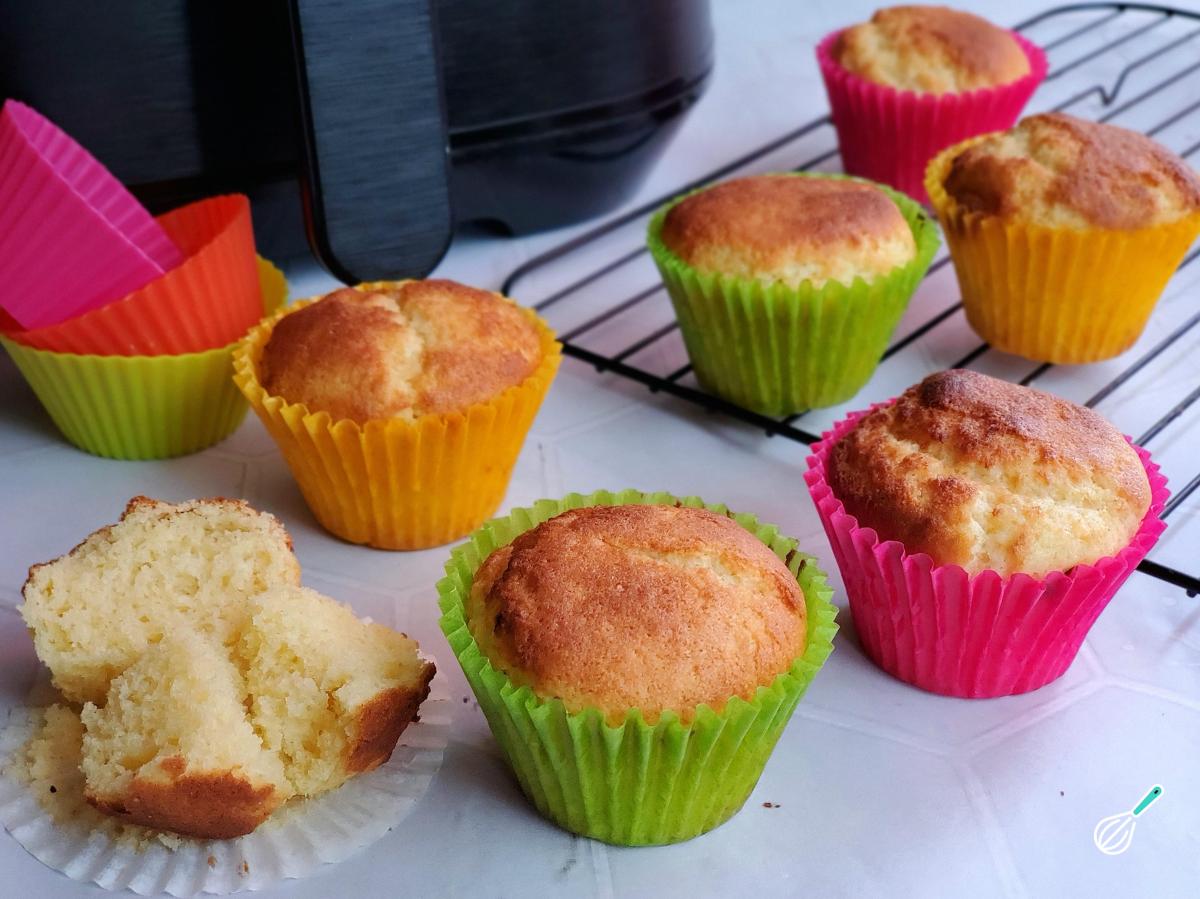 Receita de Cupcake na airfryer