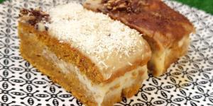 Bolo de cenoura integral, sem ovo e sem leite