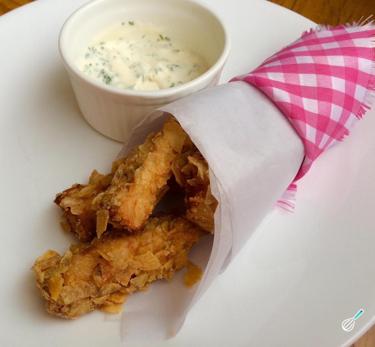 Receita de Palitos de frango empanados