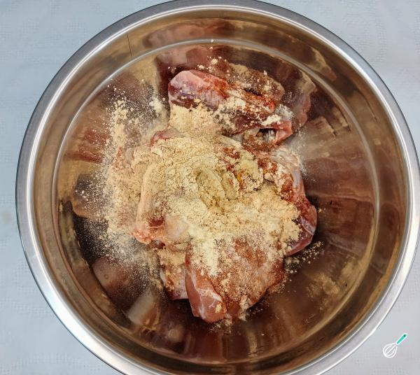 Receita de Costelinha com quiabo - Passo 2