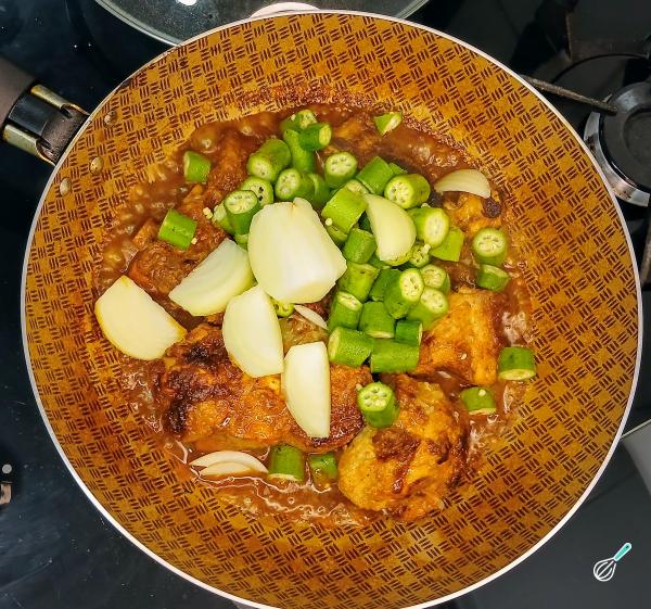 Receita de Costelinha com quiabo - Passo 5